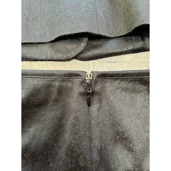 Vintage Jeans Iceberg Women's Blazer (Size 42) and Skirt (Size 40) Suit, Black. - Picture 4 of 11